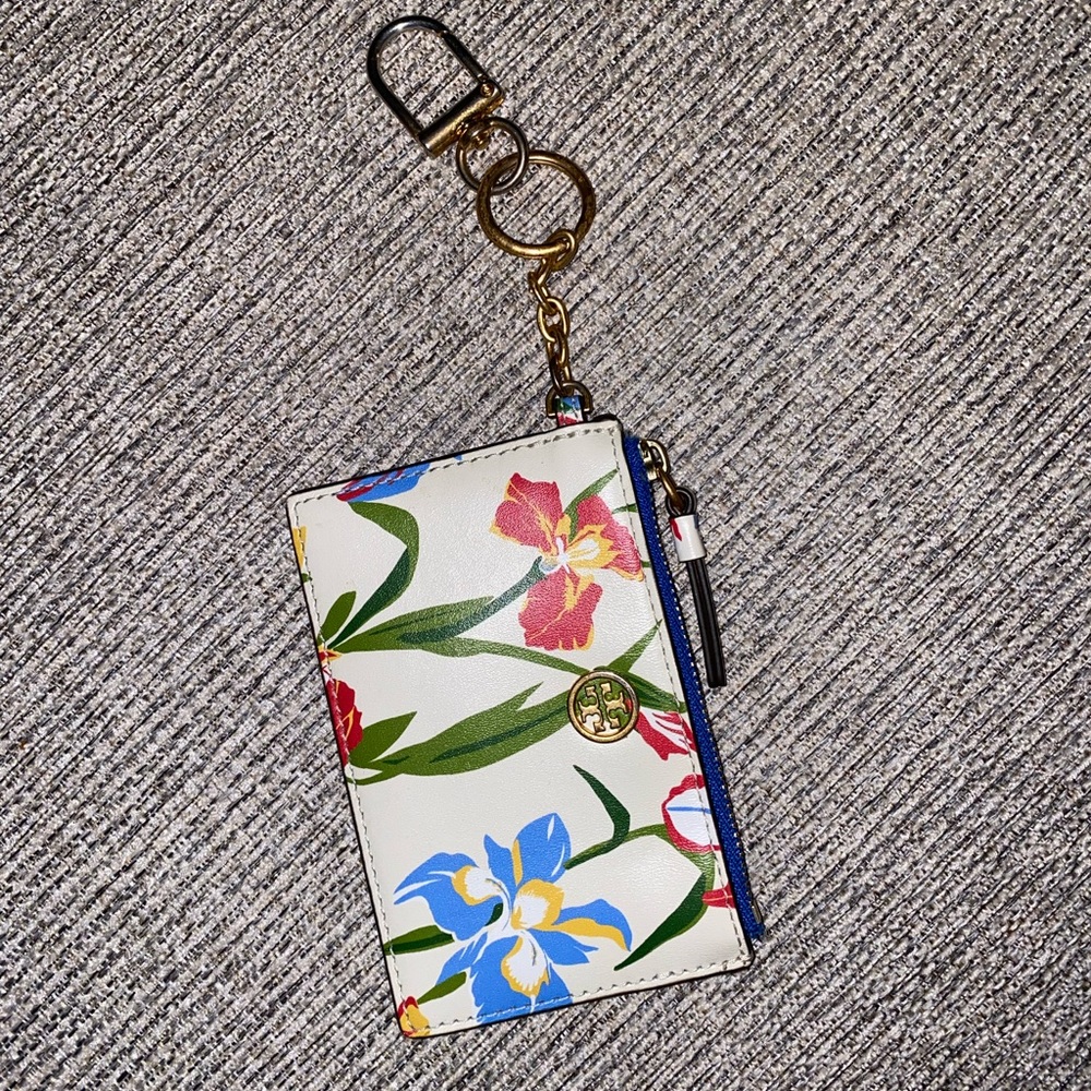 Tory Burch keychain wallet